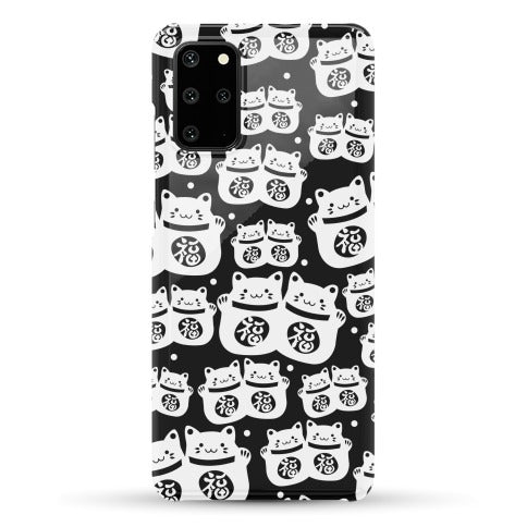 Lucky Cat Pattern Phone Case