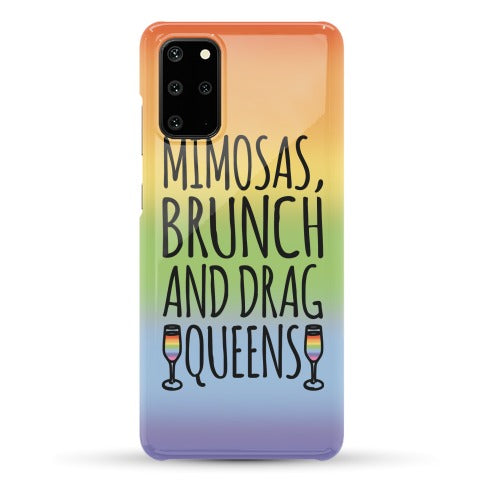 Mimosas Brunch and Drag Queens  Phone Case