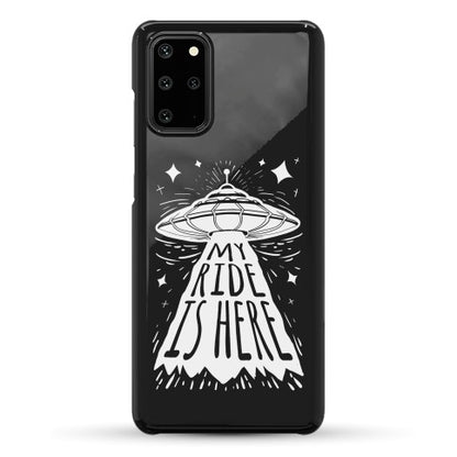 My ride Is Here Phone Case