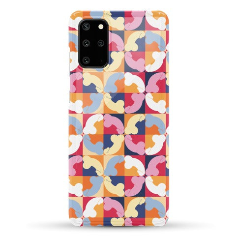 Penis Tile Pattern Phone Case
