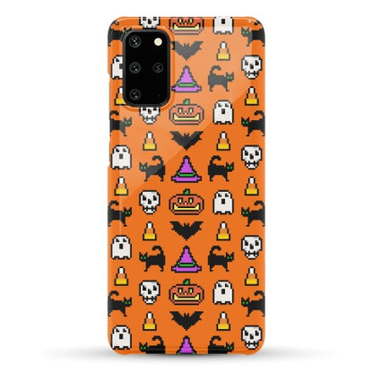 Pixel Halloween Pattern Phone Case