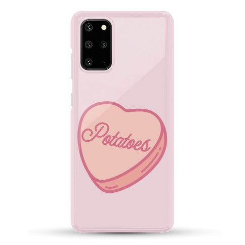 Potatoes Candy Heart Phone Case