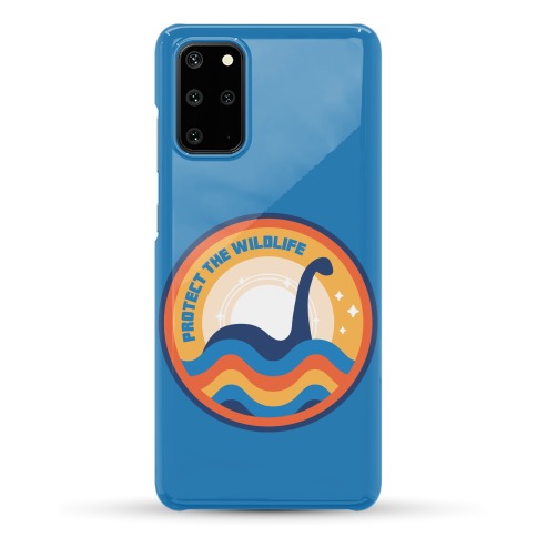 Protect The Wildlife - Nessie, Loch Ness Monster Phone Case