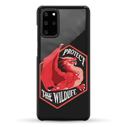 Protect The Wildlife Red Dragon Phone Case