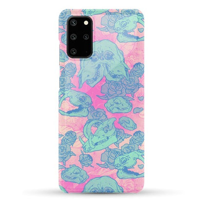 Skulls and Flowers Phone Case