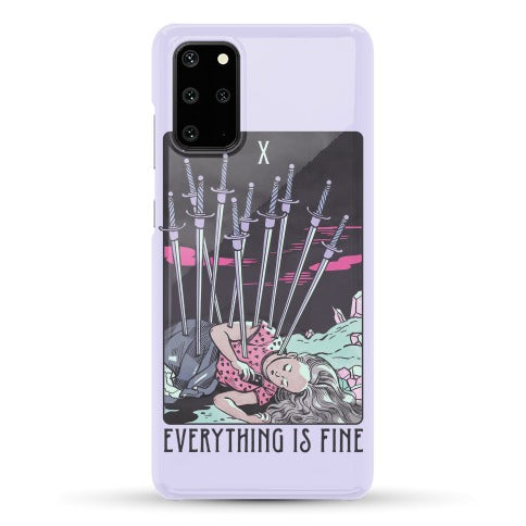 Ten Of Swords (Everything Is Fine) Phone Case