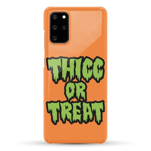 Thicc Or Treat Phone Case