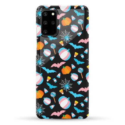 Transgender Pride Halloween Pattern Phone Case