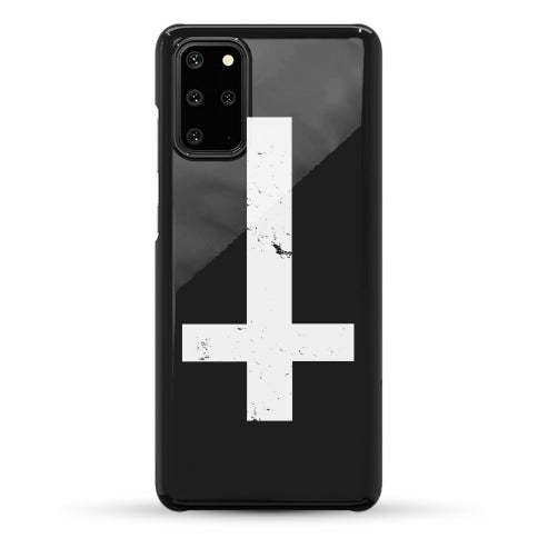 Upside Down Cross Phone Case