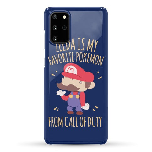 Zelda Is My Favorite Pokemon Phone Case