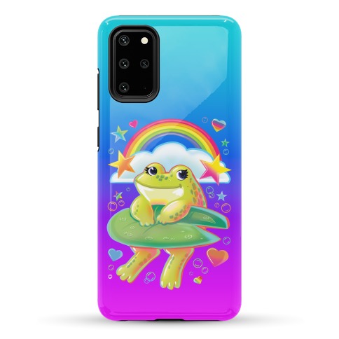 90's Rainbow Frog Phone Case