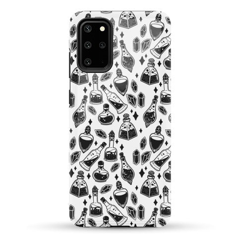 Black On White Potions Pattern Phone Case