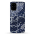 Blue and White Constellations Phone Case