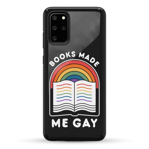 Books Made Me Gay Phone Case