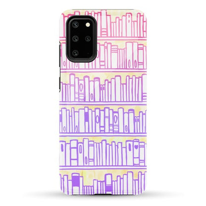 Bookshelf Pattern Phone Case