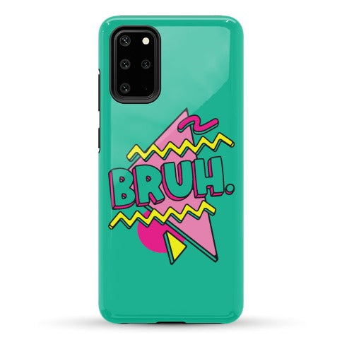 Bruh 90s Parody Phone Case