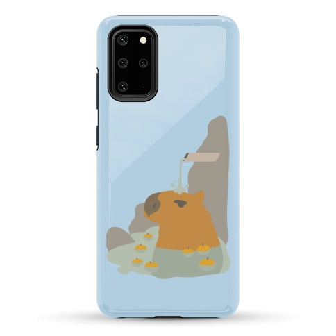 Capybara Hot Spring Phone Case