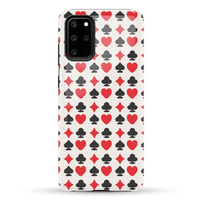 Card Deck Symbols Pattern Phone Case