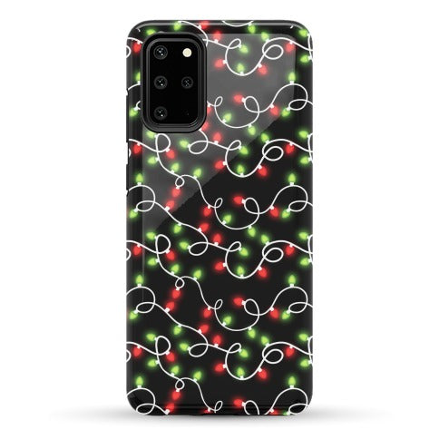 Christmas Lights Pattern Phone Case