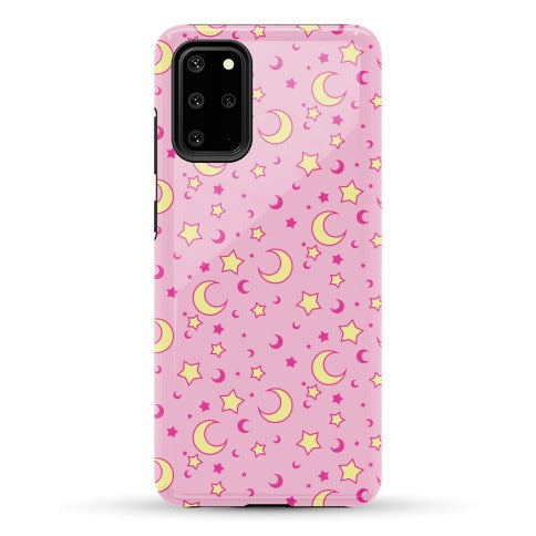 Dreamy Pastel Moon And Stars Phone Case