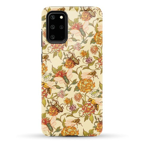 Florals & Hidden Insects Phone Case