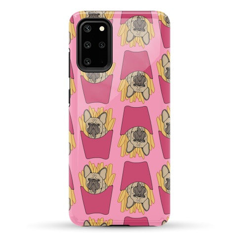 French Fry French Bulldog Pattern Phone Case