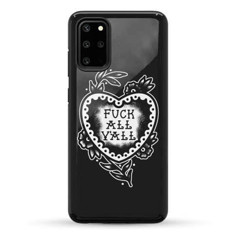 Fuck All Y'all Old School Tattoo Phone Case