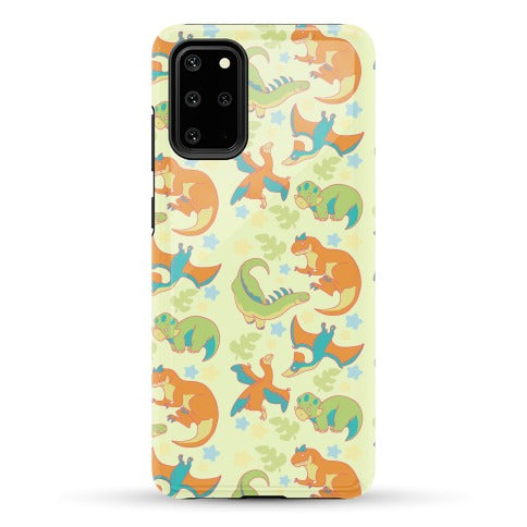 Funky Dinosaur Friends Pattern Phone Case