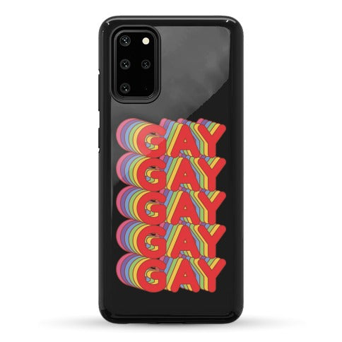 Gay Retro Rainbow Phone Case