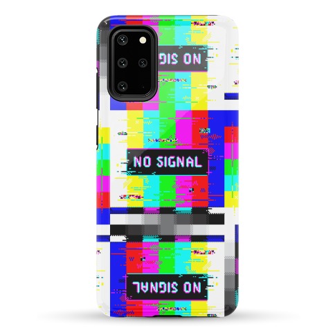 Glitchy No Signal Bars Phone Case