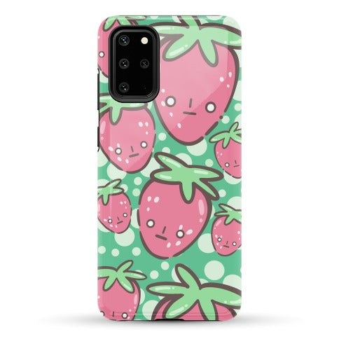 Indifferent Strawberries Phone Case