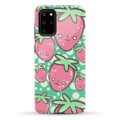 Indifferent Strawberries Phone Case