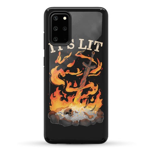 It's Lit Bonfire Phone Case