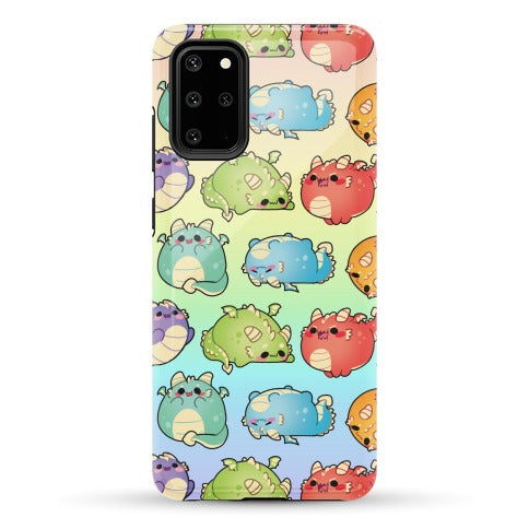 Kawaii Dragons Pattern Phone Case