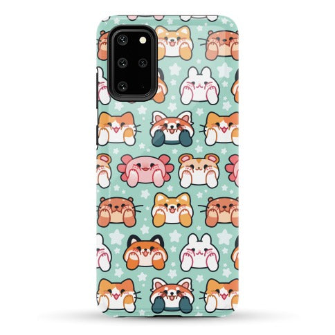 Kawaii Squishy Face Animals Phone Case