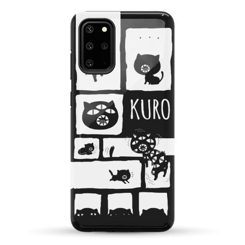 Kuro Cat Pattern Phone Case