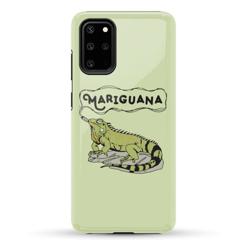 Mariguana Marijuana Iguana Phone Case