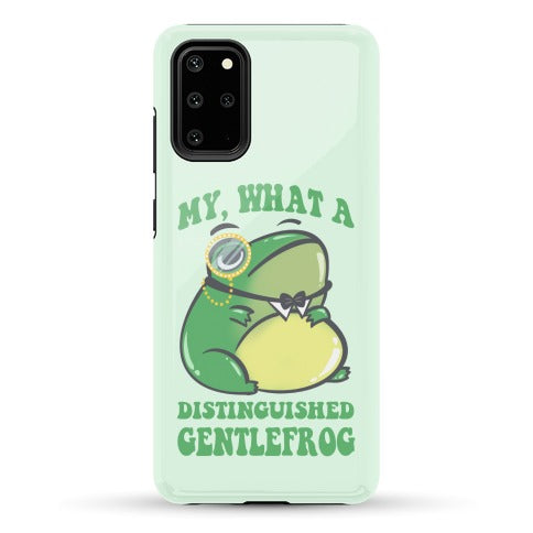 My, What A Distinguished Gentlefrog Phone Case