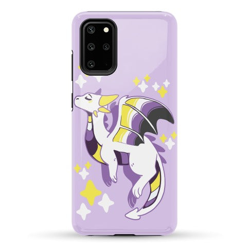 Non-Binary Pride Dragon Phone Case