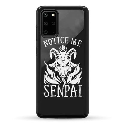 Notice Me Senpai! (Baphomet) Phone Case
