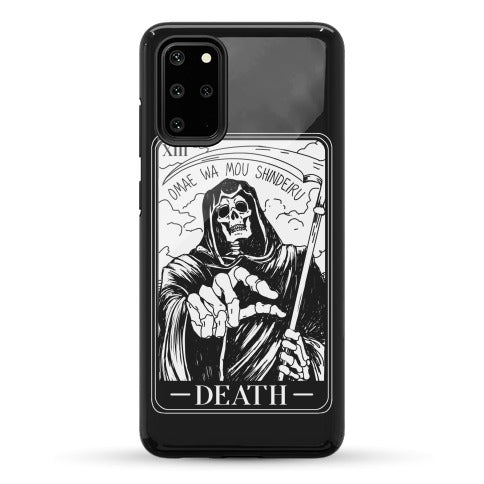 Omae Wa Mou Shindeiru Death Tarot Card Phone Case