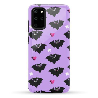 Pastel Goth Bats Pattern Phone Case