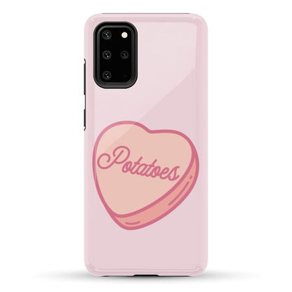 Potatoes Candy Heart Phone Case