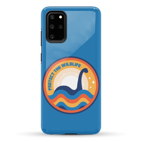 Protect The Wildlife - Nessie, Loch Ness Monster Phone Case