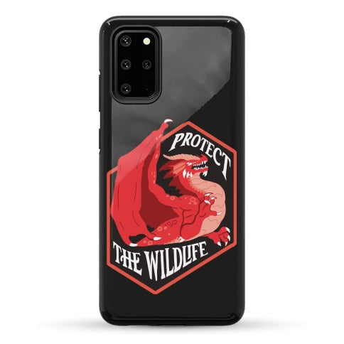 Protect The Wildlife Red Dragon Phone Case