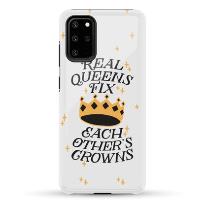 Real Queens Fix Each Other's Crowns Phone Case