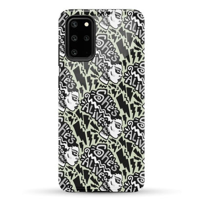She's Alive Bride of Frankenstein Parody Phone Case