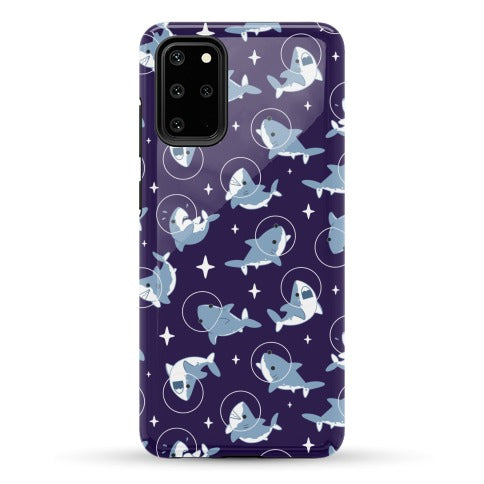 Space Shark Pattern Phone Case