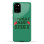 Spooky and Spicy Ghost Peppers Phone Case