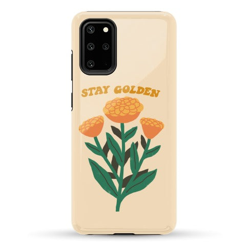 Stay Golden Marigolds Phone Case